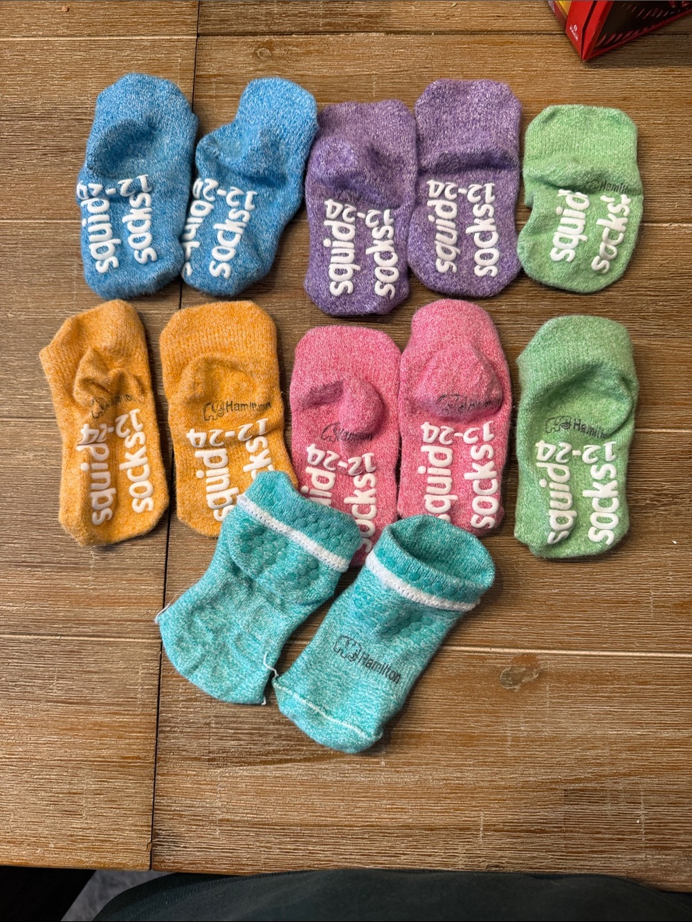 Hamilton Kids Non-Slip Squid Socks - Assorted Colors